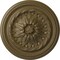 Ekena Millwork Wigan Ceiling Medallion, Hand-Painted Mississippi Mud, 16"OD x 2 1/4"P CM16WGMMF - alternate 1